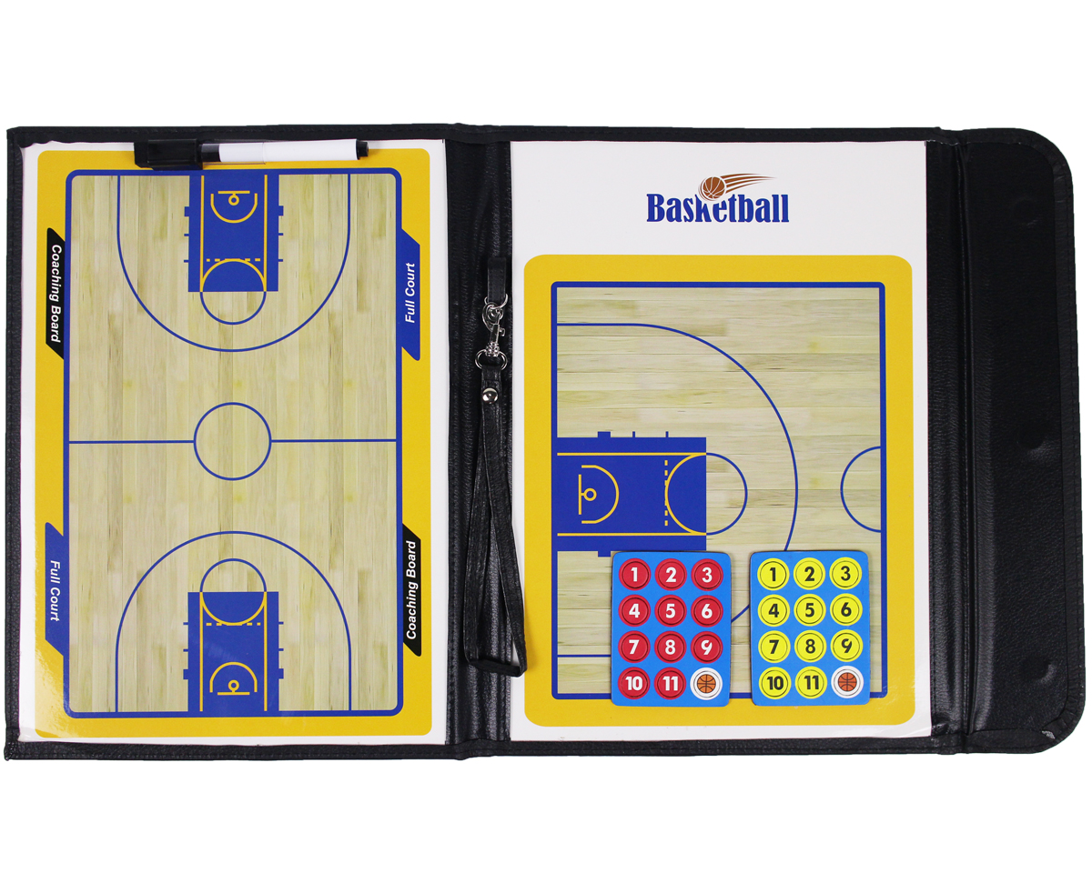 新品 送料無料 バスケットボール 作戦盤 折りたたみ タクティックボード コーチングボード タクティクスボード バスケ フォーメーション B_画像3