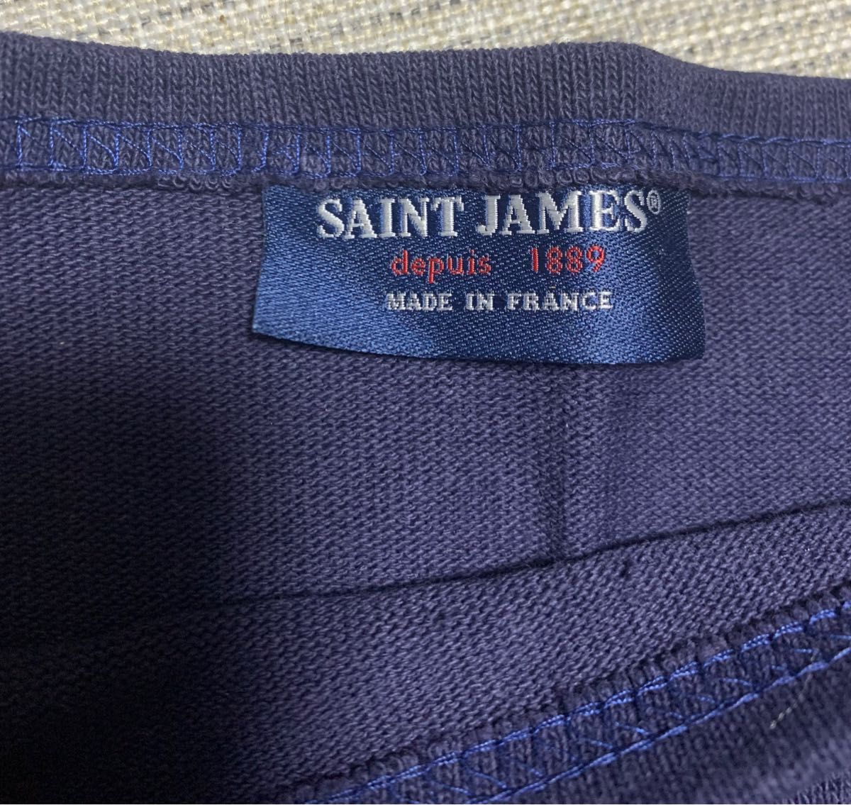 新品未着用　SAINT JAMES セントジェームス　レディース ウェッソン　GUILDO ギルド　バスクシャツ　Mサイズ　T3