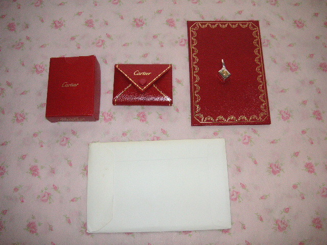 Cartier Cartier gift box charm WG white gold YG yellow gold K18 combination 2C Logo bracele necklace top 