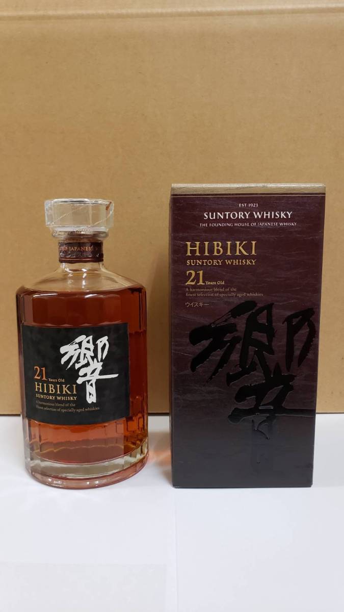 即決 希少 サントリー 響 21年 未開封新品 700ml / SUNTORY HIBIKI