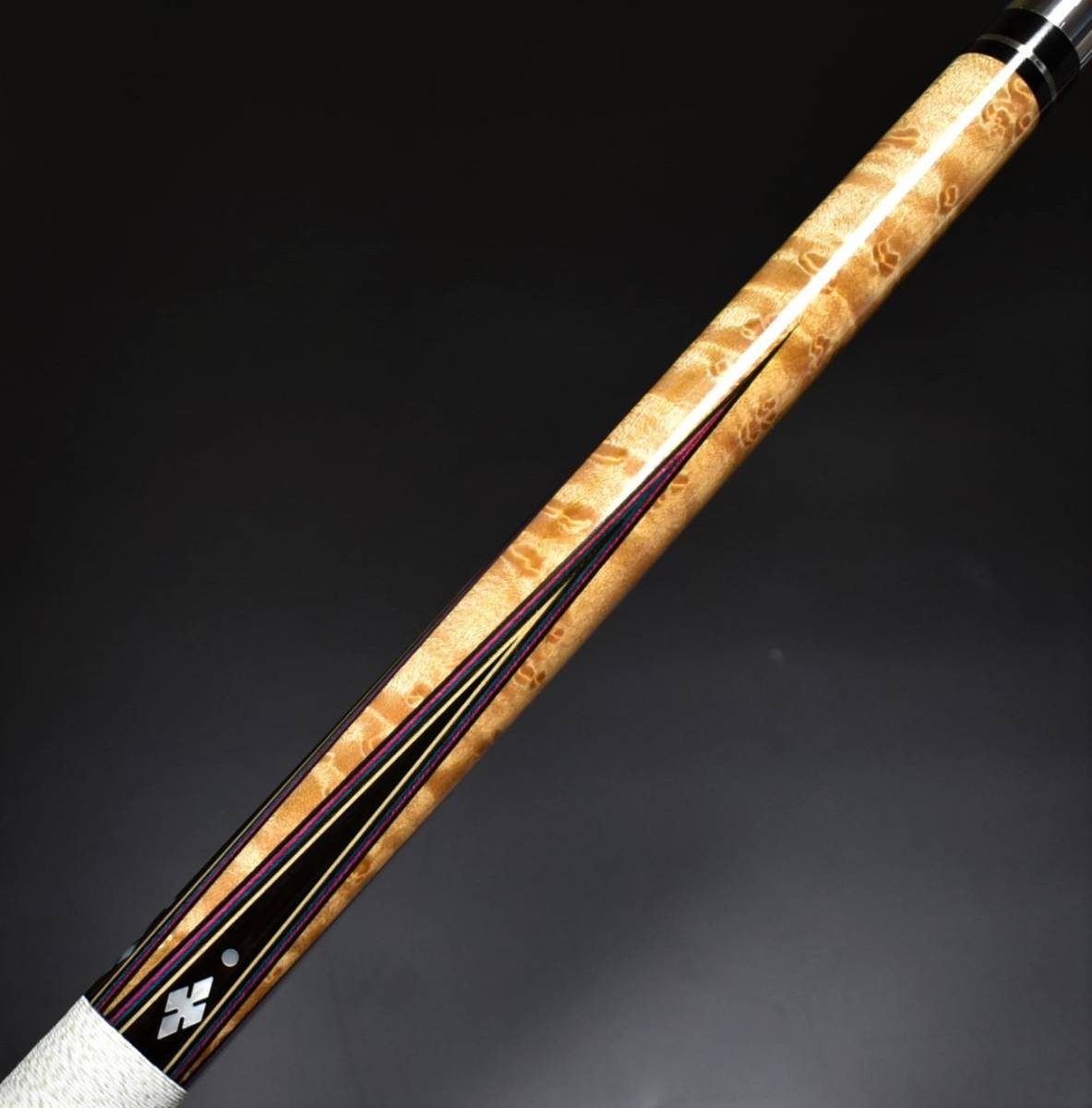 ◆Tad Custom Cues（タッド80’）4剣 18山 2シャフト 1インチロング＆314シャフト 新品レベル★_画像5