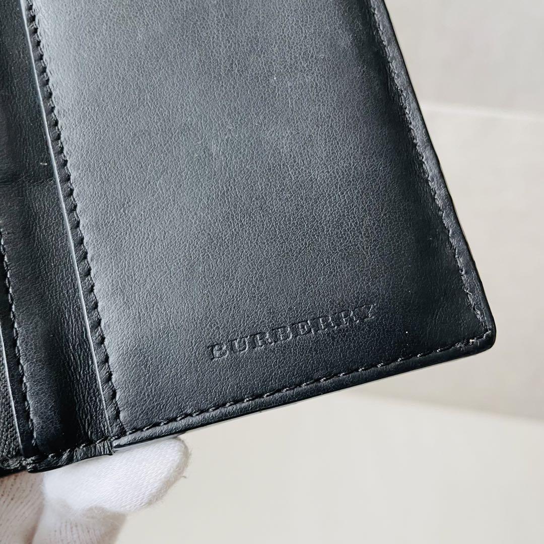 美品】 バーバリー BURBERRY 長財布 ノバチェック ノヴァチェック PVC