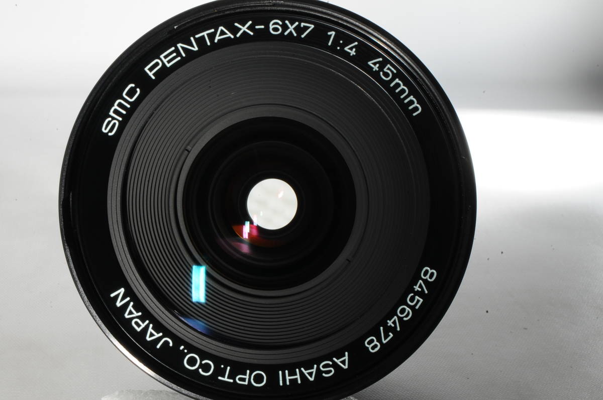 ☆希少・超美品☆ PENTAX ペンタックス SMC 6x7 45mm F4 67 清潔で超