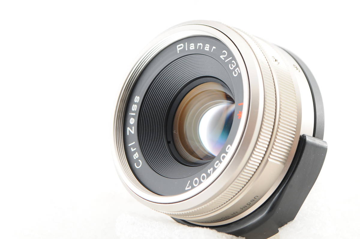 ☆超美品☆ CONTAX コンタックス Carl Zeiss Planar 35mm F2 T* G