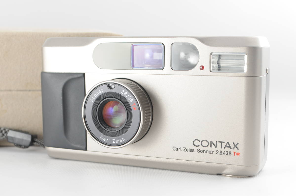 ☆カメラ本体 新品級・超美品☆ CONTAX コンタックス T2 付属品満載