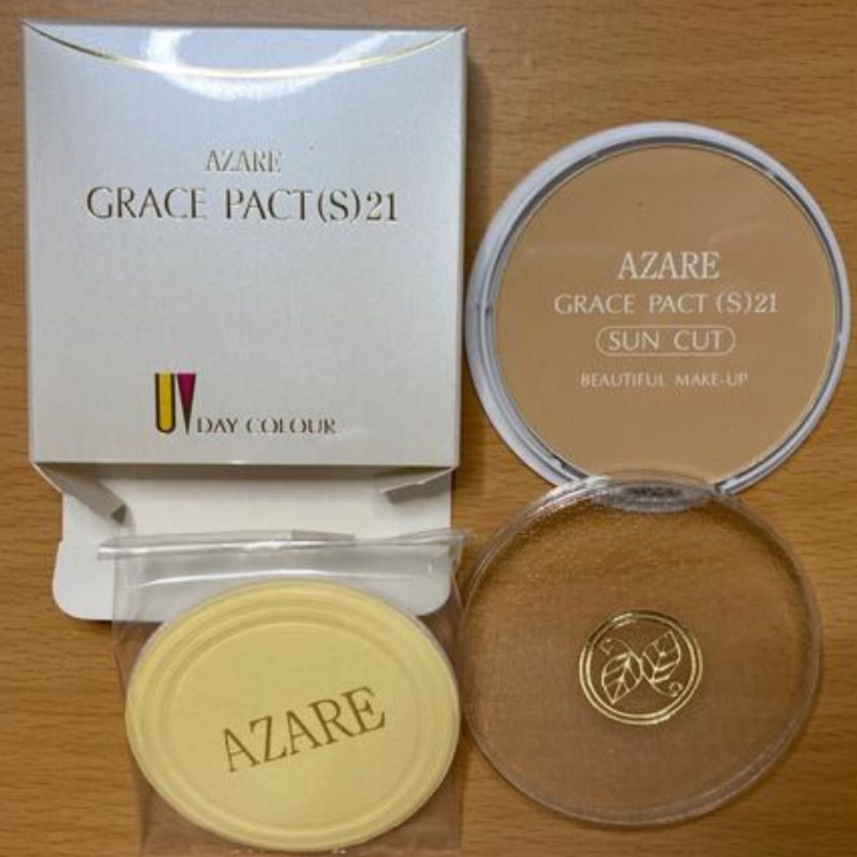 アザレ化粧品 ファンデーション グレイスパクト(S)21(M)1号