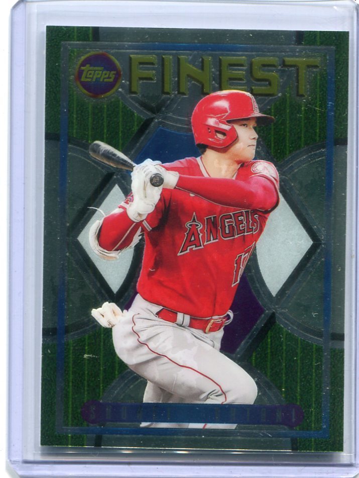 2022 Topps Finest Flashbacks Shohei Ohtani ベースカード 大谷翔平