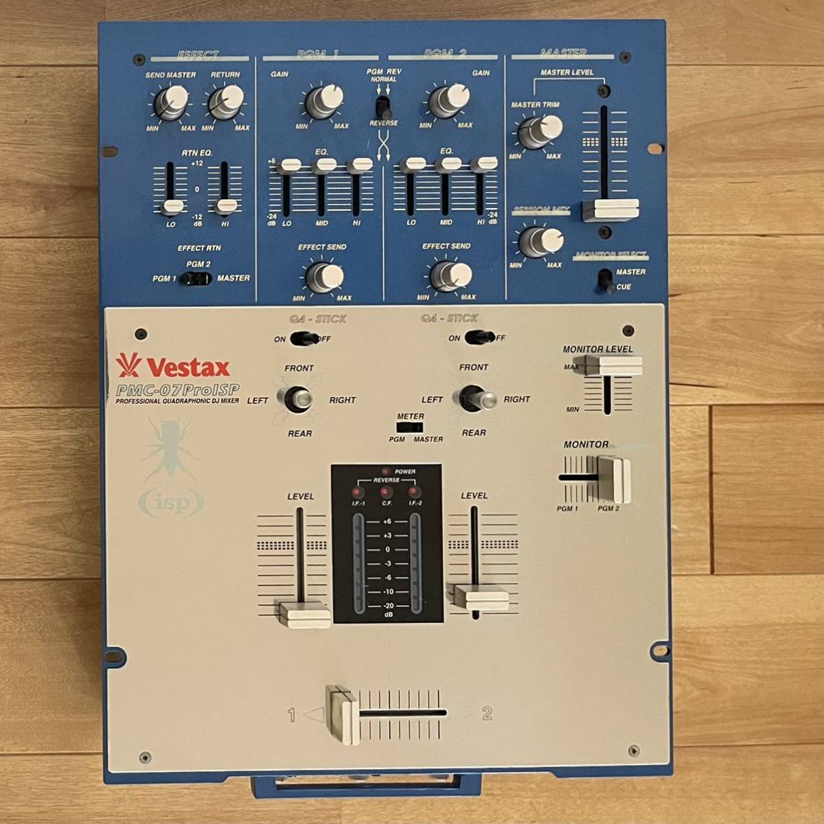 完動品 VESTAX PMC-07Pro ISP DJミキサー Q-BERT INVISIBL 完動品 VESTAX PMC-07Pro ISP DJミキサー Q-BERT INVISIBL