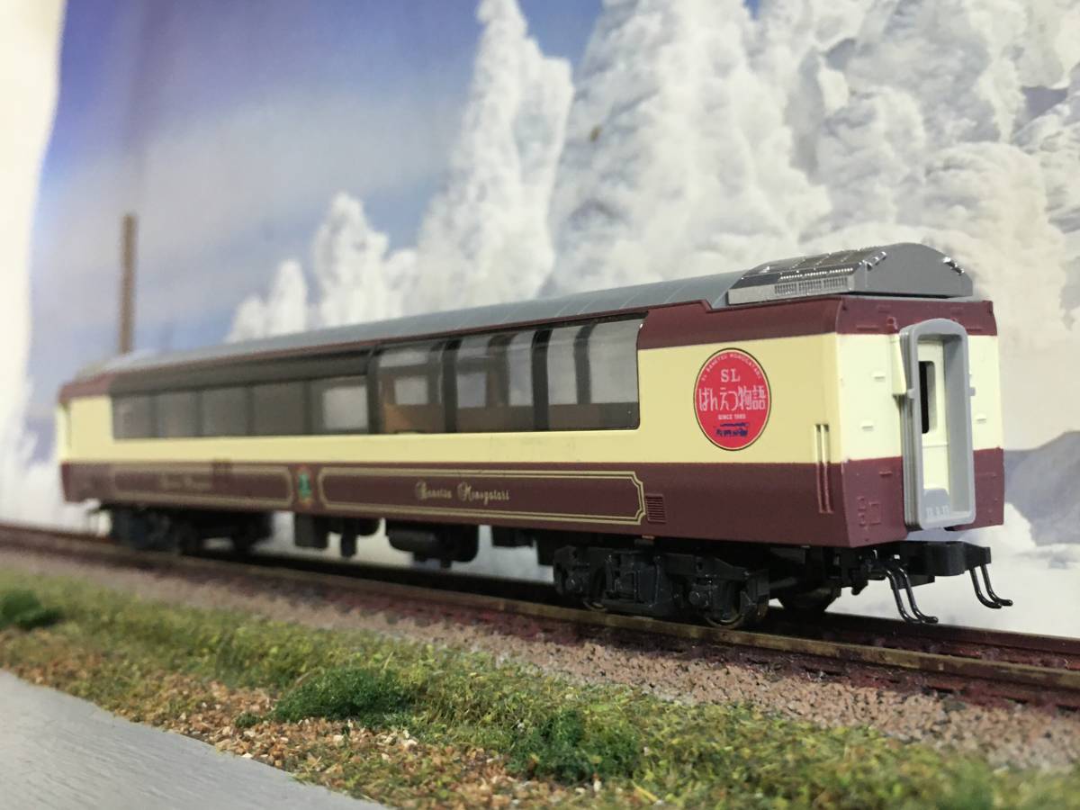 230630_KATO 12系客車 ばんえつ物語 オハ12-1701 ハイデッカー展望車