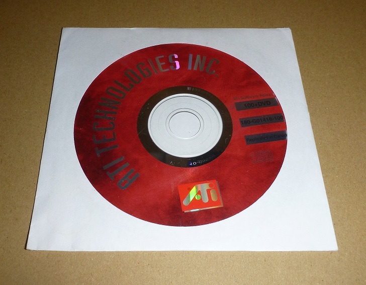 CDR017 CD-ROM ATI 100+DVD 180-G01416-100 _画像1