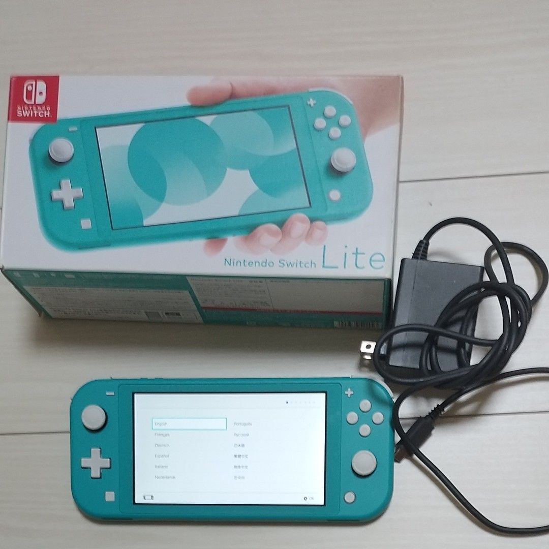 中古品　Nintendo Switch Lite ターコイズ