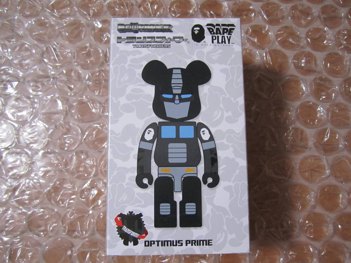 ☆送無 新品未開封 国内正規品 BE@RBRICK × TRANSFORMERS OPTIMUS