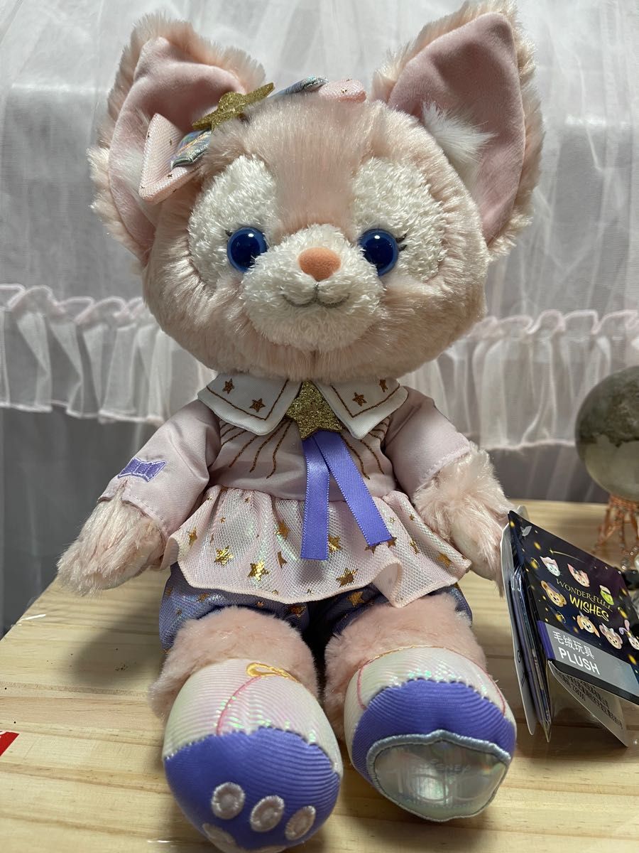 上海ディズニーランド 100周年 リーナベルぬいぐるみSS 写真の子 明日
