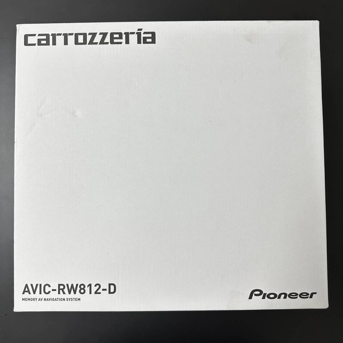 新品未使用】パイオニア カロッツェリア 楽ナビ AVIC-RW812-D