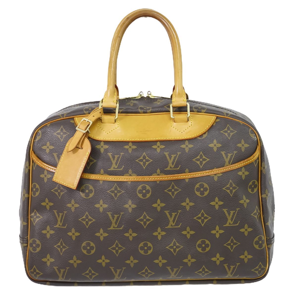 LOUIS VUITTON ルイヴィトン ドーヴィル モノグラム ハンドバッグ-