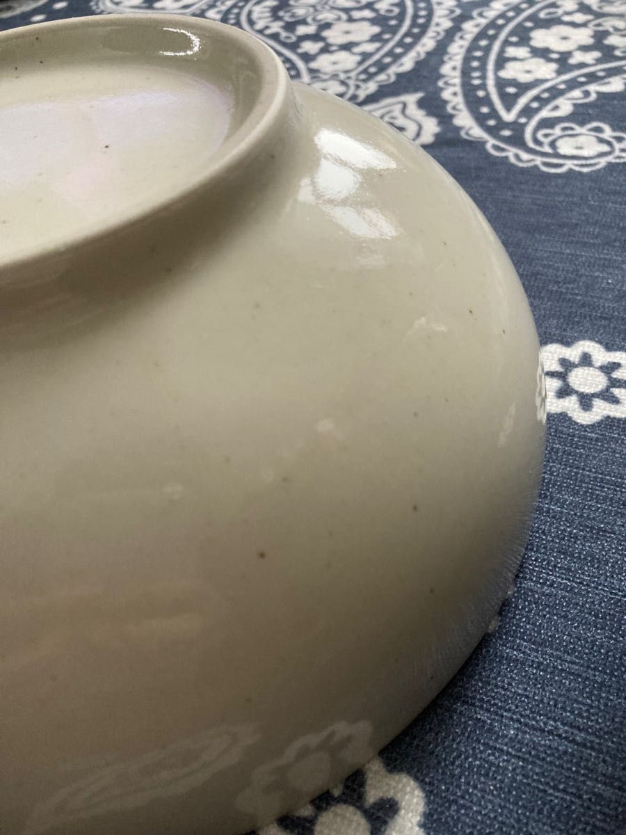 パスタ皿　カレー皿　どんぶり　大鉢　ボウル　2点　陶器