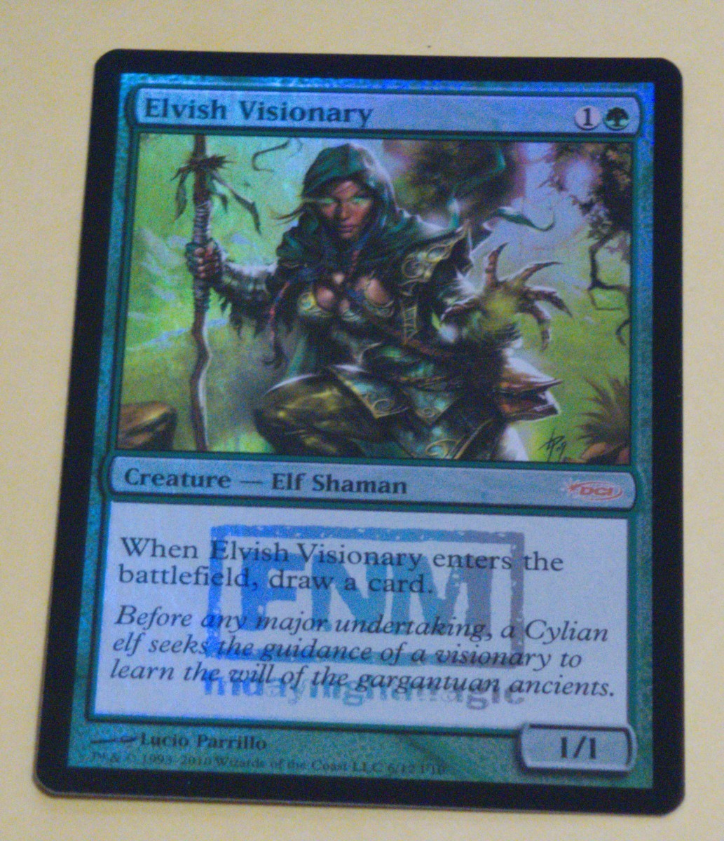 FOIL★エルフの幻想家/Elvish Visionary☆FNM_画像1