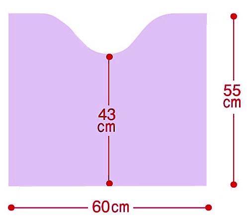 トイレ足元マット 高密度 マイクロファイバー Mサイズ 60x55cm 立体感 草花モチーフ オーナメント柄 ローズ_画像4