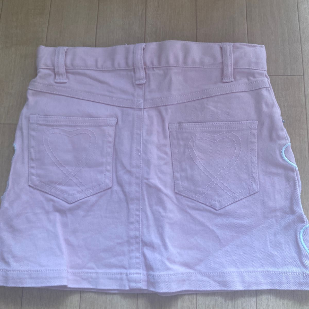 100 女の子　セット　ノースリーブ　スカート　ピンク　ストーン　ポケット ショートパンツ タンクトップ