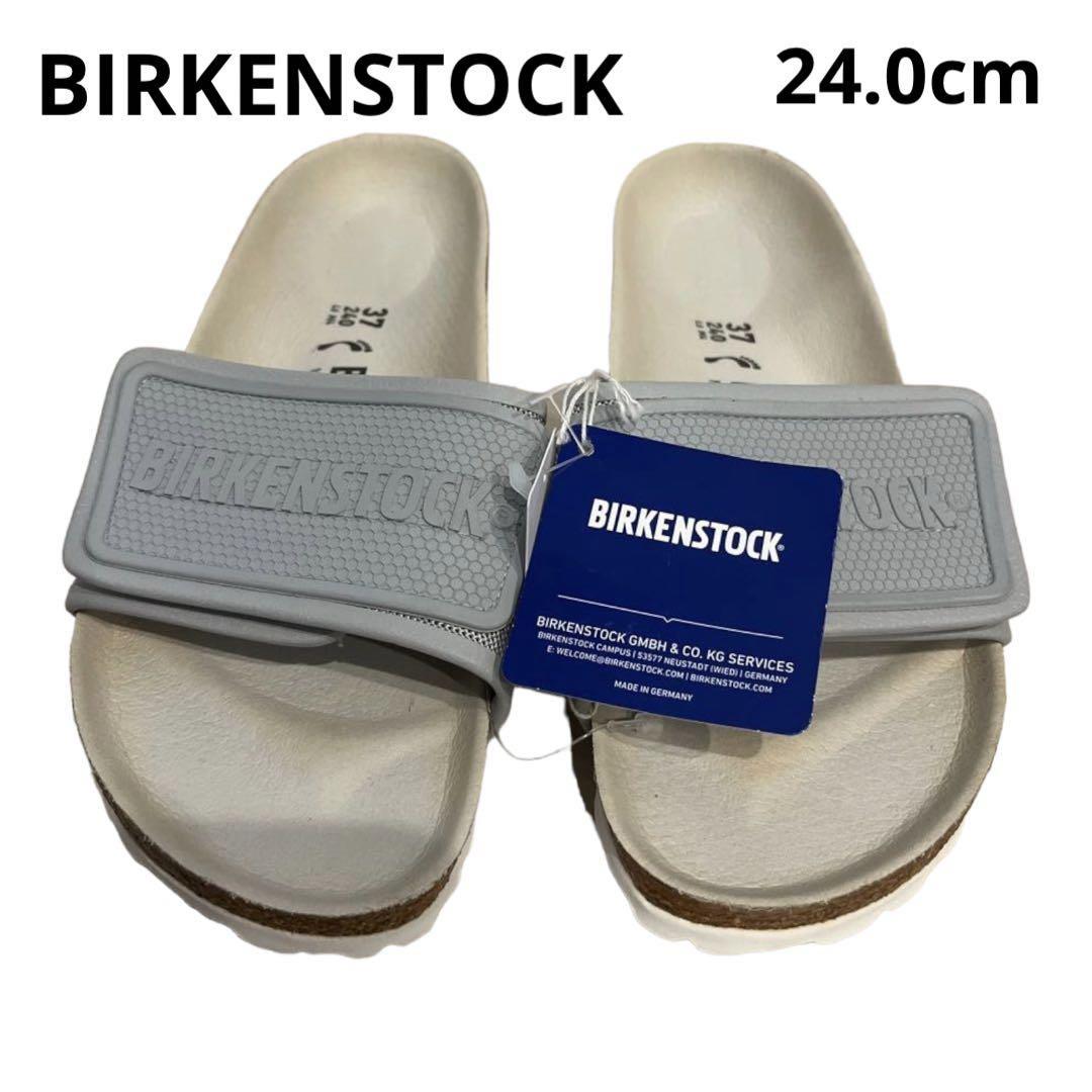 BIRKENSTOCK ビルケンシュトック サンダル グレー 靴 くつ　24.0ｃｍ