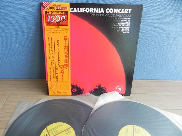 ■２枚組LP【 Japan/CTI 】 CTIオールスターズ/カリフォルニアコンサートCalifornia Concert ☆LAX 3200～１/1978◆試聴済み◆見開きJK_画像1