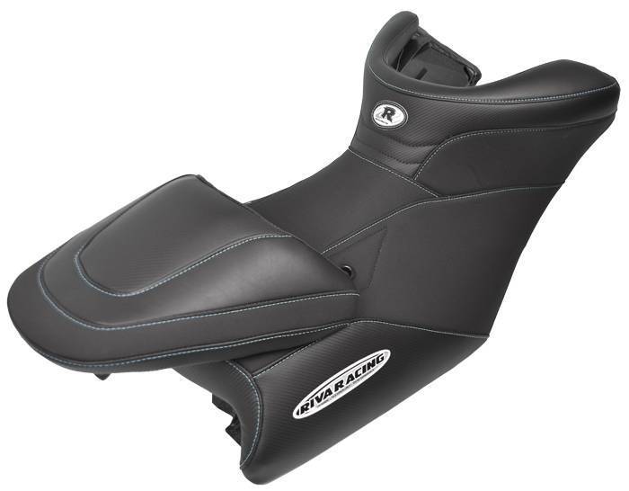 RIVA SeaDoo 2021+ RXP 300 Seat Cover - Black w/Silver RIVA SeaDoo 2021+ RXP 300 Seat Cover - Black w/Silver