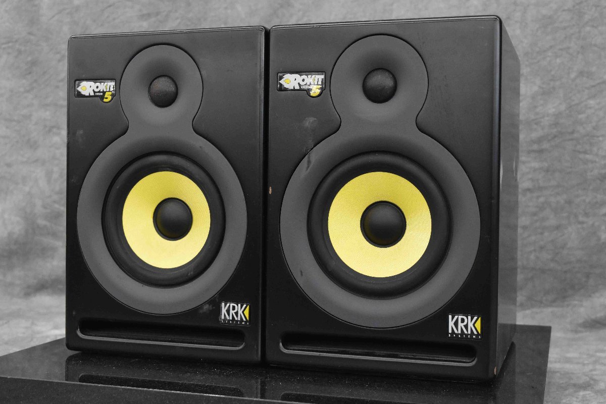 F☆KRK ROKIT 5 パワードモニタースピーカーペア☆中古☆-–日本Yahoo