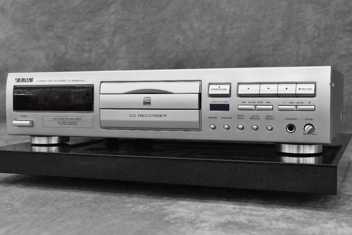 F☆TEAC ティアック CD-RW890 MKII CDレコーダー ☆中古