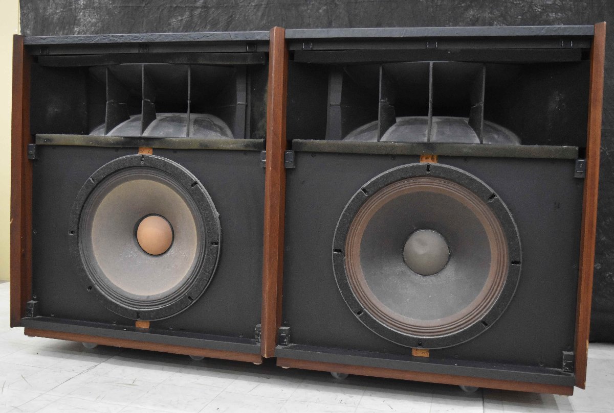 F☆【直】ALTEC アルテック SANTIAGO MODEL 878B N801-8A スピーカー ペア 法人様のみ JITBOX利用可能 かご台車一個専用 ☆☆