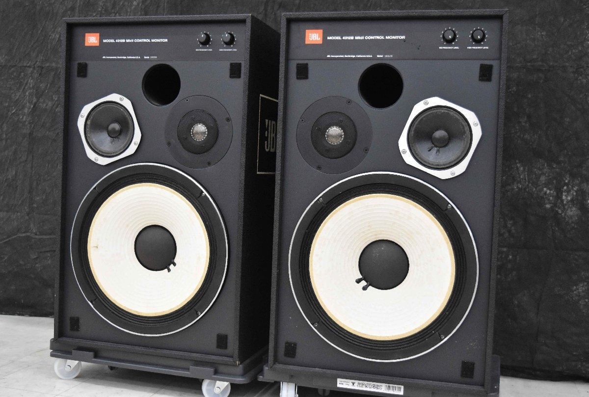 F☆JBL ジェイビーエル 4312B MKII スピーカー ペア