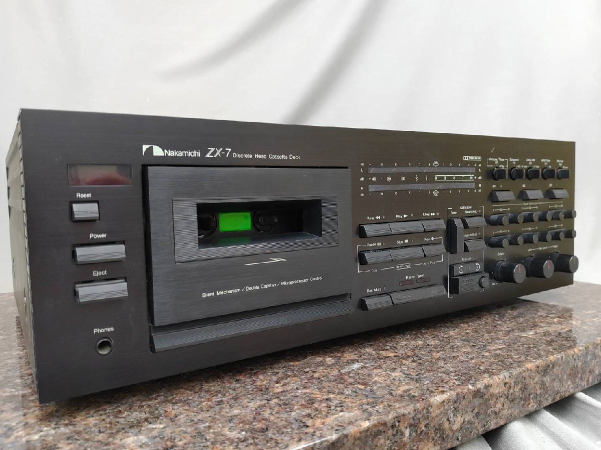 〇【ジャンク品】Nakamichi ナカミチ ZX-7 Discrate Cassette Deck