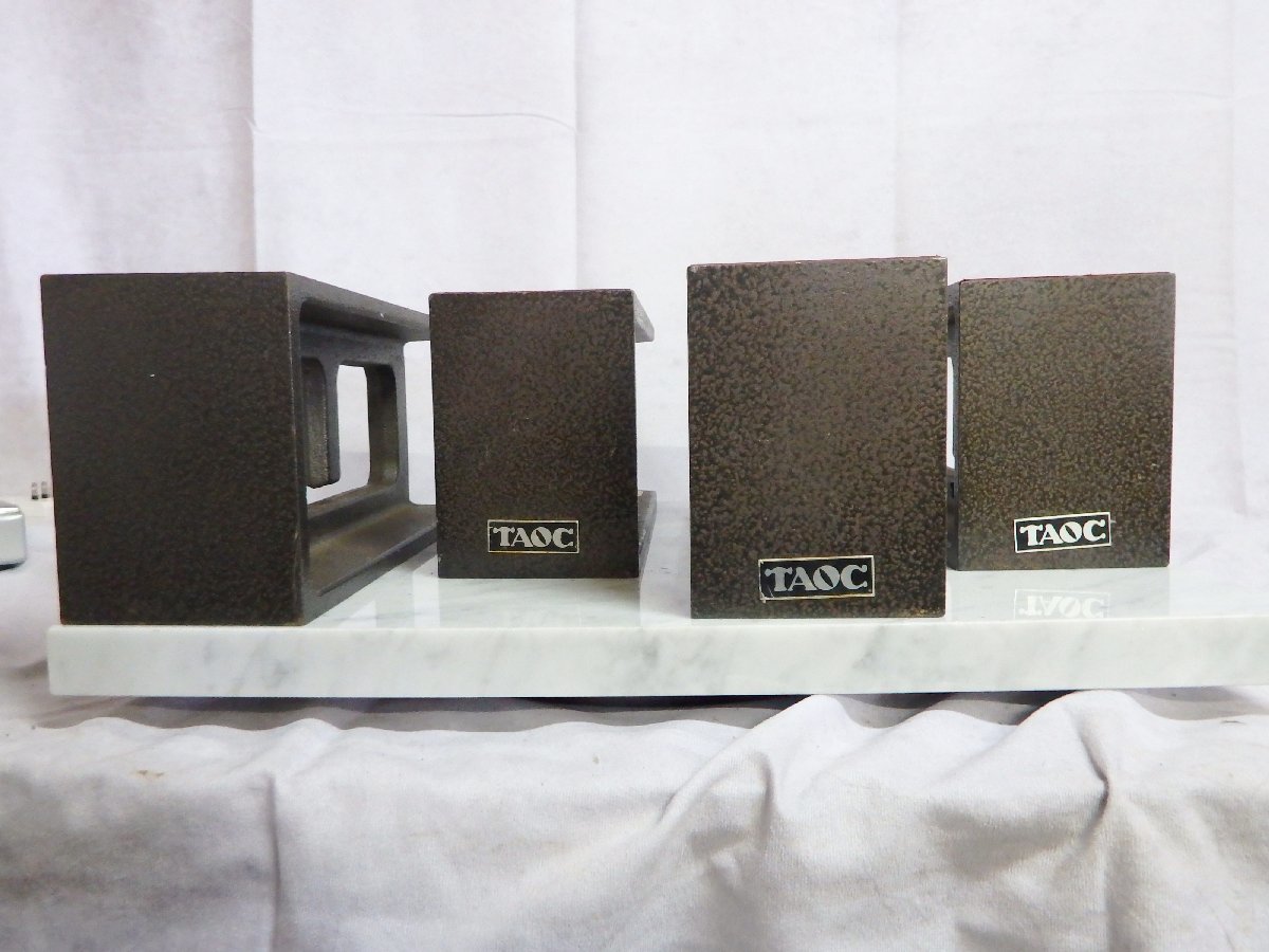 K●【中古】TAOC タオック スピーカースタンド 4個セット_画像2