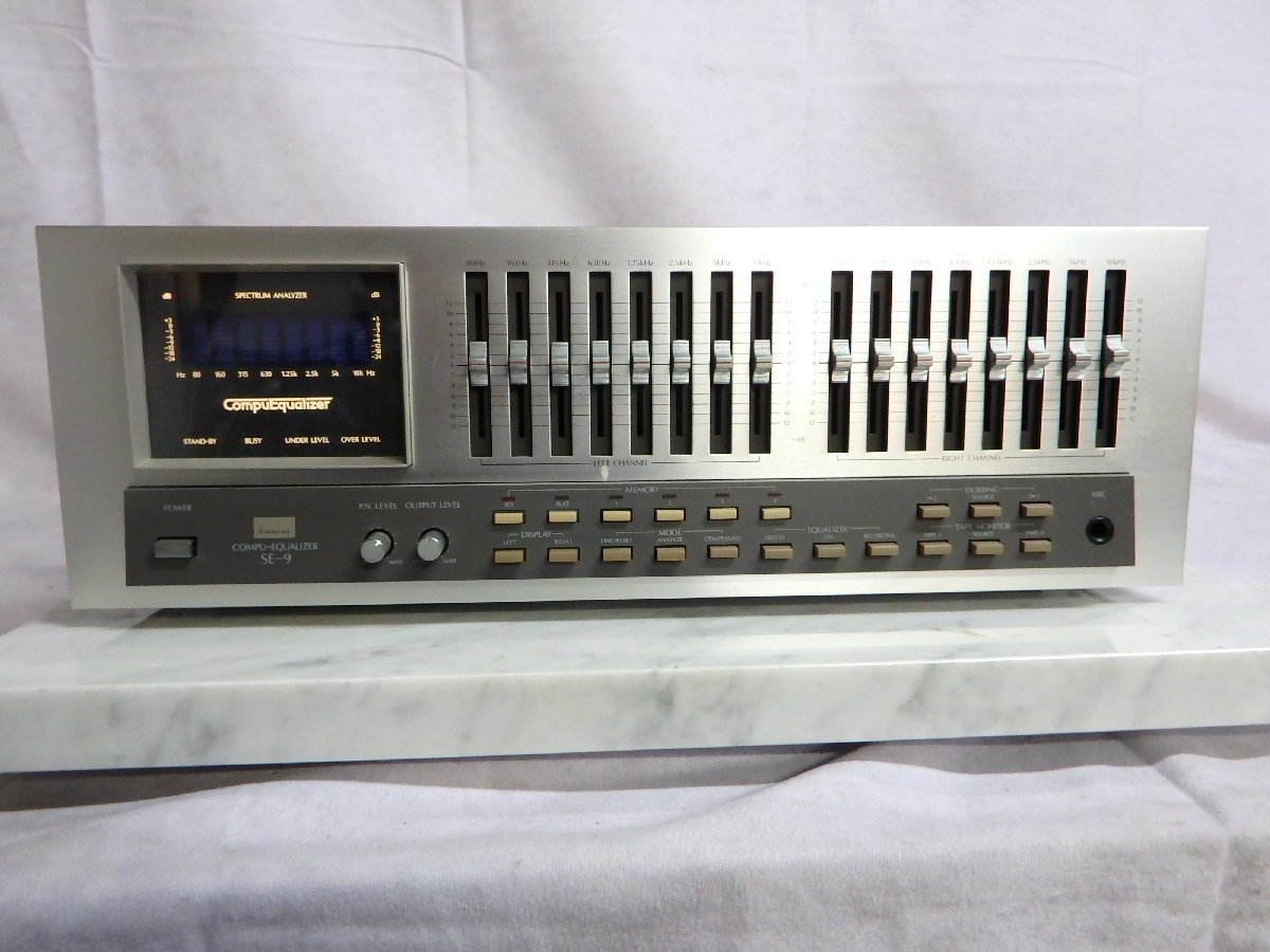 2021A/W新作☆送料無料】 SANSUI 山水 サンスイ イコライザー SE-9