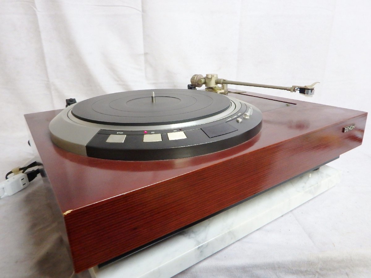 K○【ジャンク】DENON DP-80 DK-300 ターンテーブル レコード