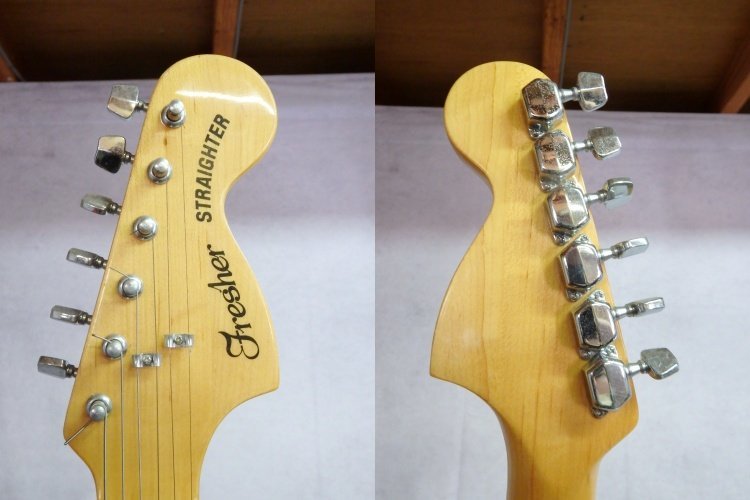 K○【中古】Fresher STRAIGHTER エレキギター ケース付き | sariagri.id