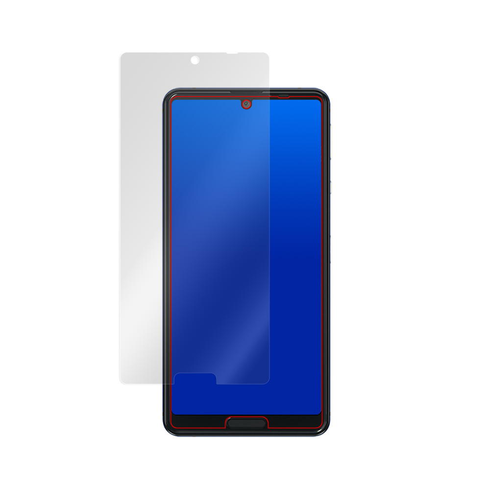 AQUOS sense4 SH41A / sense4 lite 保護 フィルム OverLay 9H Plus for AQUOS sense4 SH-41A / sense4 lite 9H 高硬度 低反射_画像3