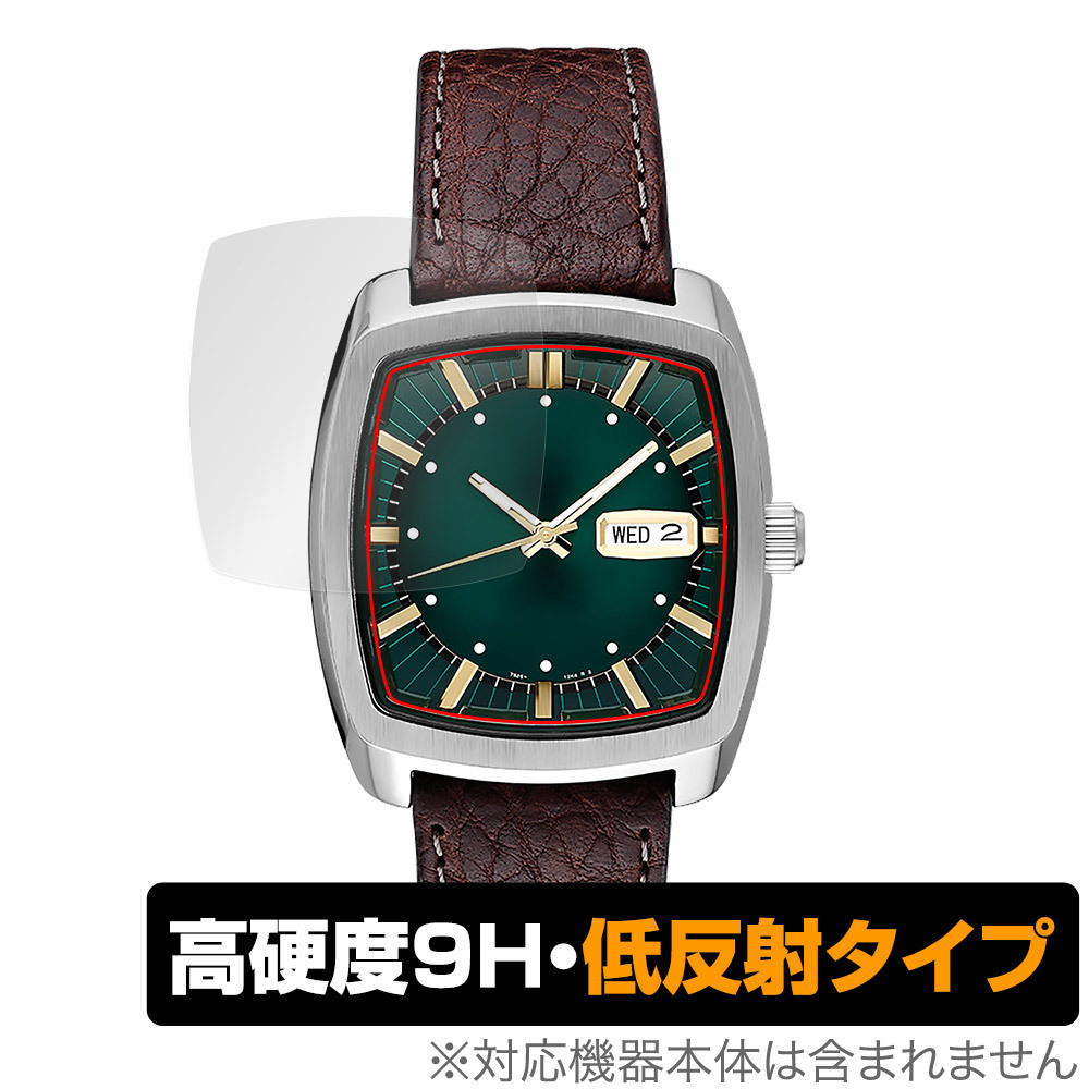SEIKO RECRAFT SNKP27 保護 フィルム OverLay 9H Plus for セイコー リクラフト SNKP27 腕時計 9H 高硬度 アンチグレア 反射防止_画像1