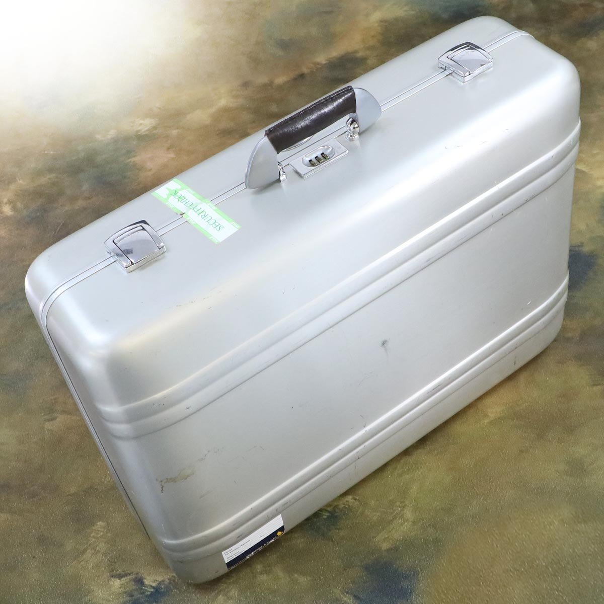  genuine article Zero Halliburton ultimate rare high capacity dial type lock attaching trunk case travel bag attache case ZERO HALLIBURTON