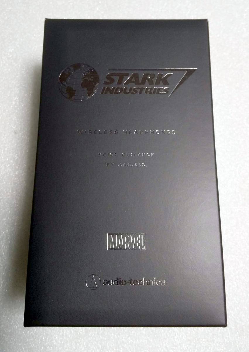 ATH-CK3TW SI MARVEL/STARK INDUSTRIESモデル リコール対応済み オーディオテクニカ ワイヤレスヘッドホン 送料820円～_画像1