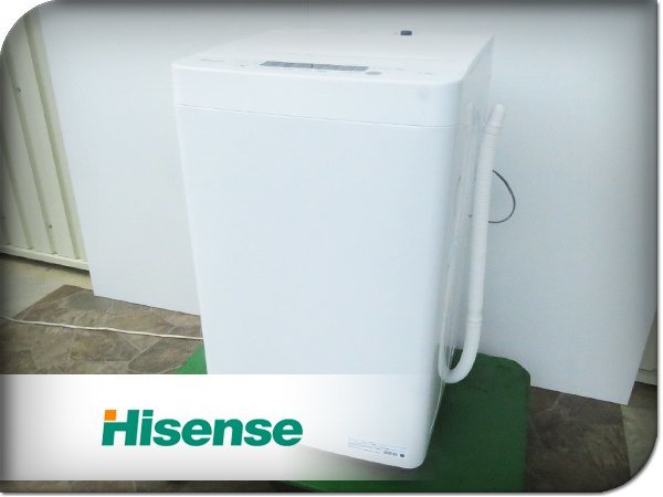 ヤフオク! - □展示品□Hisense/ハイセンス□全自動洗濯機□洗濯板...