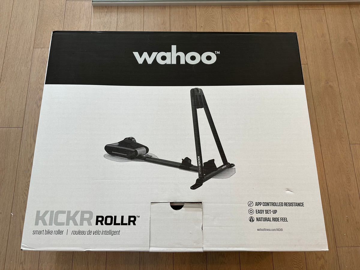 Wahoo KICKR ROLLR ワフー スマートトレーナー キッカーローラー 使用3