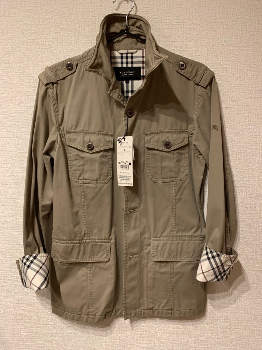 Burberry希少値札付 バーバリーブラックレーベル ジャケット ノバ