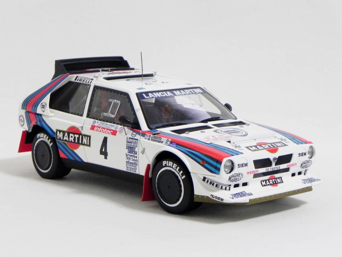 AUTOart 1:18 ランチアデルタS4＃7 Toivonen、Cresto受賞ラリー