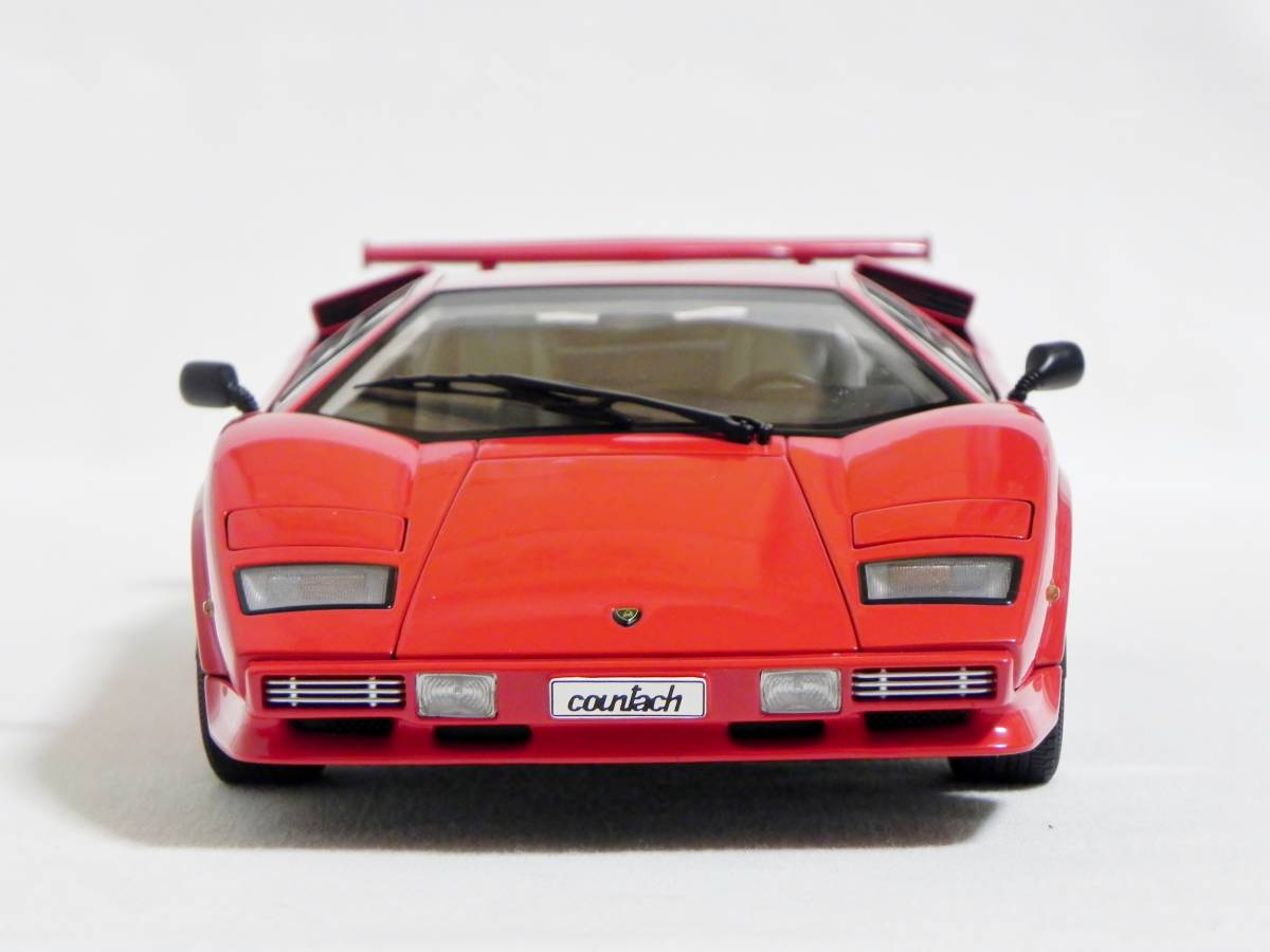 オートアート 1/18 ランボルギーニ カウンタック 5000S レッド LP500