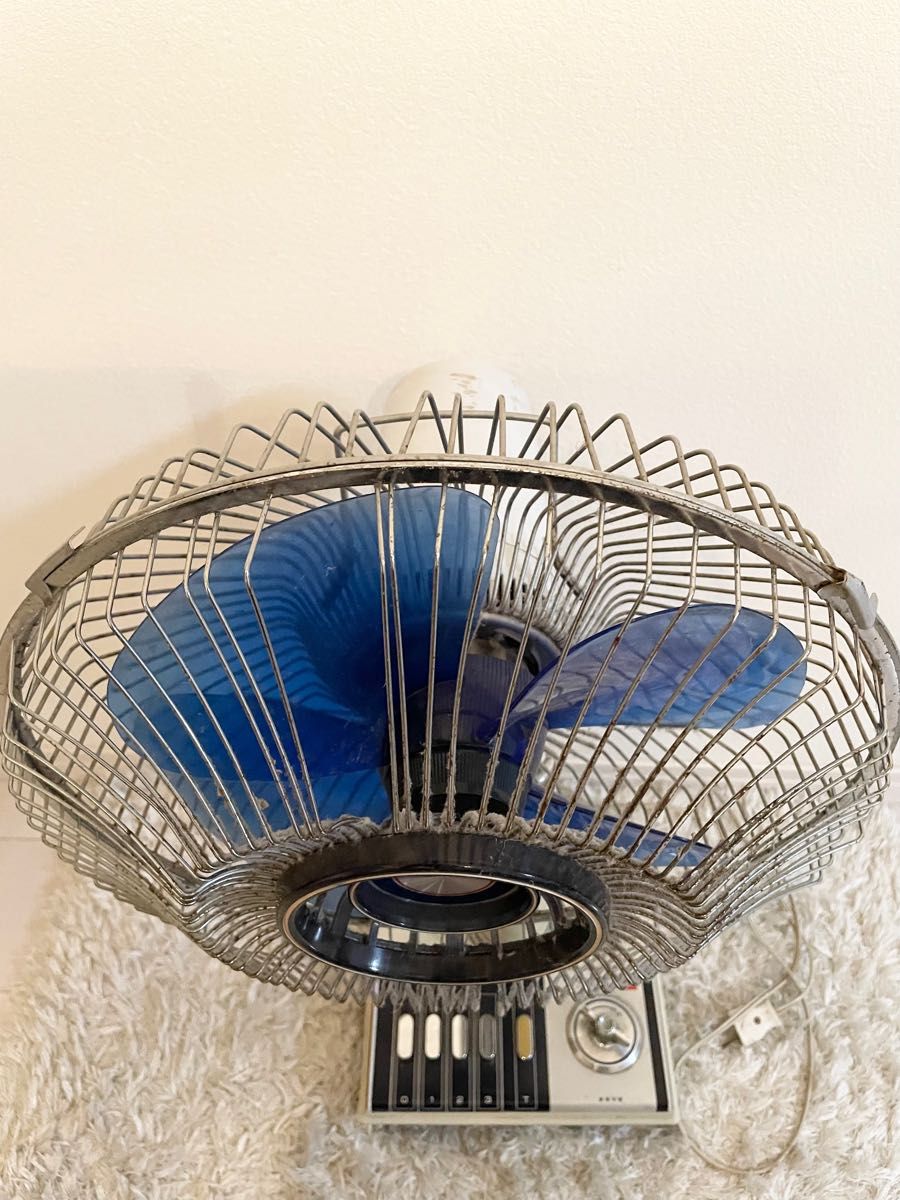 フェン 東芝 扇風機 H-30PA 水蓮 羽直径30cm 昭和レトロ 東芝 東京芝浦電気 扇風機 水蓮 H-30RD 昭和レトロ 4枚羽 稼働品