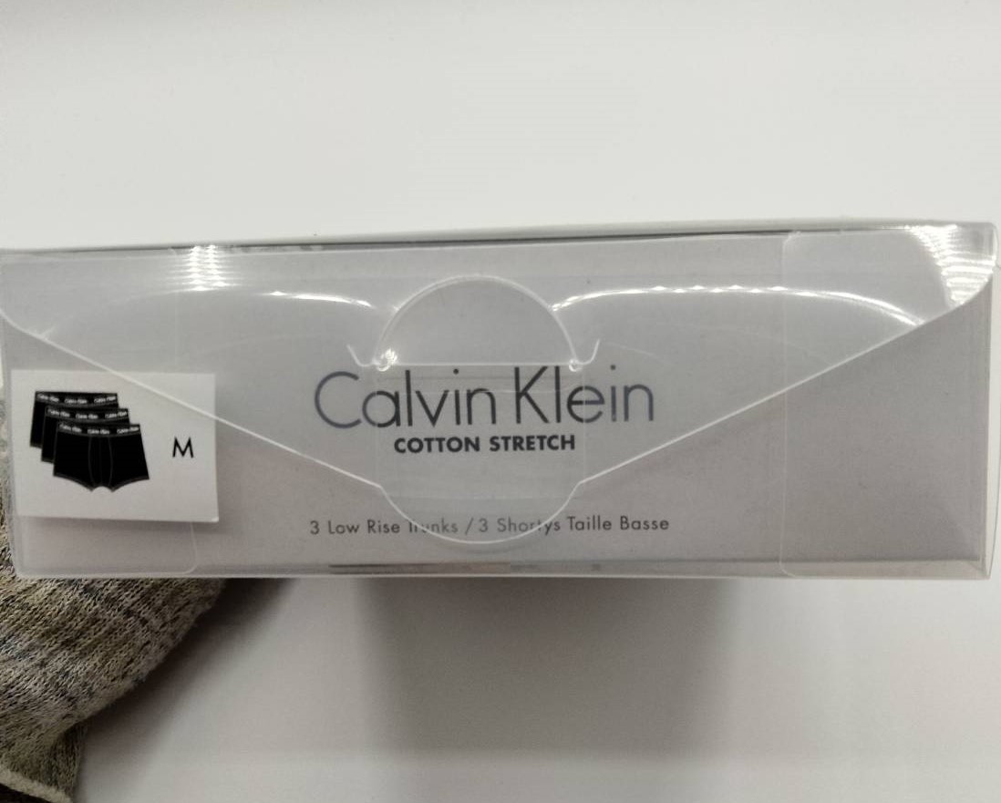 Calvin Klein(カルバンクライン) ローライズボクサーパンツ ブラック Mサイズ 1枚 メンズボクサーパンツ 男性下着 U2664