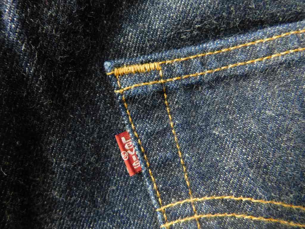 90s ビンテージ Levi's リーバイス 501XX 501 USA製 リジッド 真っ紺 ワンウォッシュ 30-36_画像6