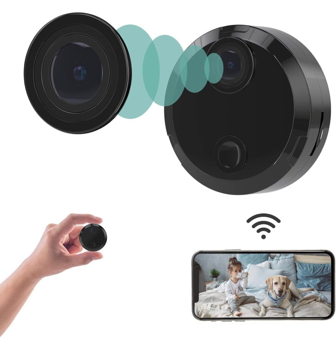選択 小型カメラ WiFi隠しカメラ200日待機 4K 遠隔監視 32GBカード付 小型カメラ WiFi隠しカメラ200日待機 4K 遠隔監視 32GBカード付
