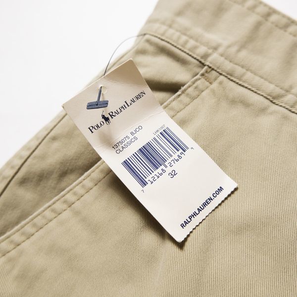  неиспользуемый товар 00\'s Polo Ralph Lauren милитари хлопок chino cargo шорты (32) хаки шорты Old Polo chino