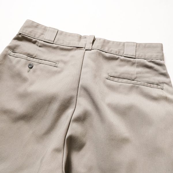 80's 90's USA製 ディッキーズ Dickies 874 ワークパンツ (34×32) 灰 シルバーグレー 90年代 アメリカ製 旧タグ オールド ビンテージ_画像6